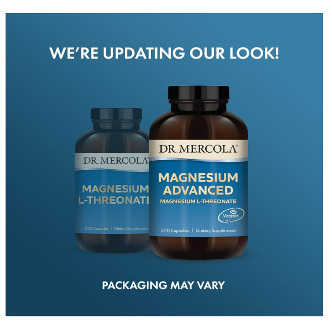 LowCost PH| Dr. Mercola Magnesium Advanced, 90 Servings (270 Counts) Magnesium L-Threonate, Non-GMO
