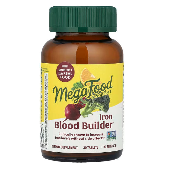 LittleSunshine | MegaFood, Iron Blood Builder, Tablets & Minis, With Nutrients Plus Real Food