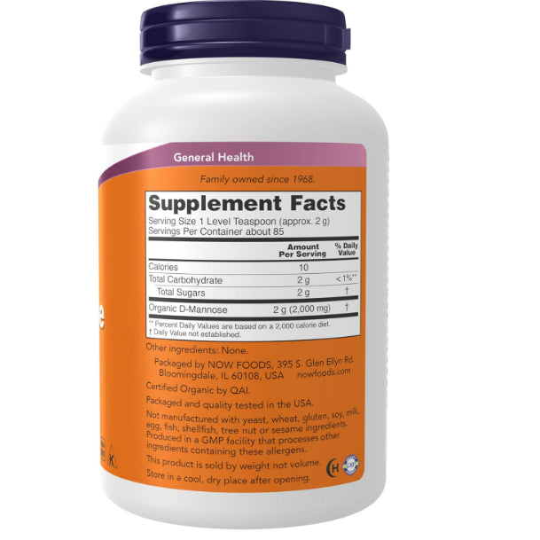 LowCost PH| NOW Foods Supplements, D-Mannose Powder, Non-GMO Project Verified, Healthy Uri-Tract