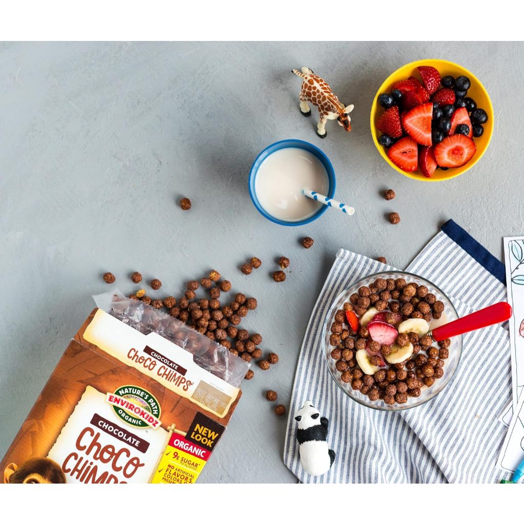 LowCostPh | Nature's Path Organic Gluten Free Cereal, EnviroKidz Chocolate Cereal, Choco Chimps 284g