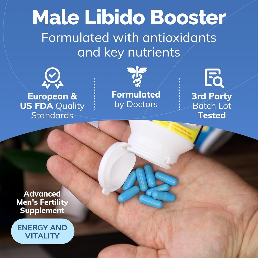 LowCost PH| Conceive Plus Men's Fertility Sperm Count Booster w/ Maca, L-Arginine, Zinc,Folate,Magne