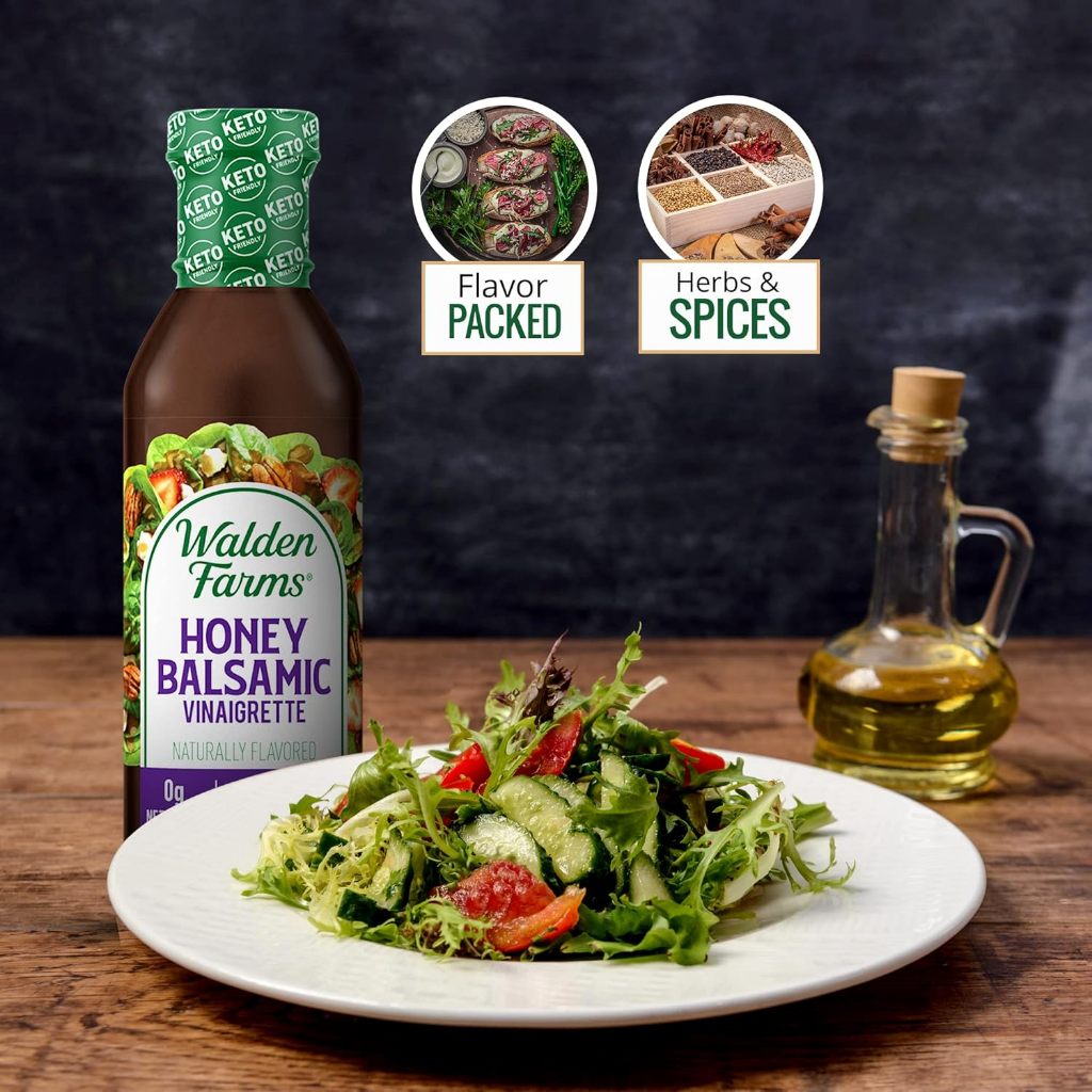 LowCostPh | Walden Farms, Honey Balsamic Vinaigrette, 12 fl oz (355 ml)