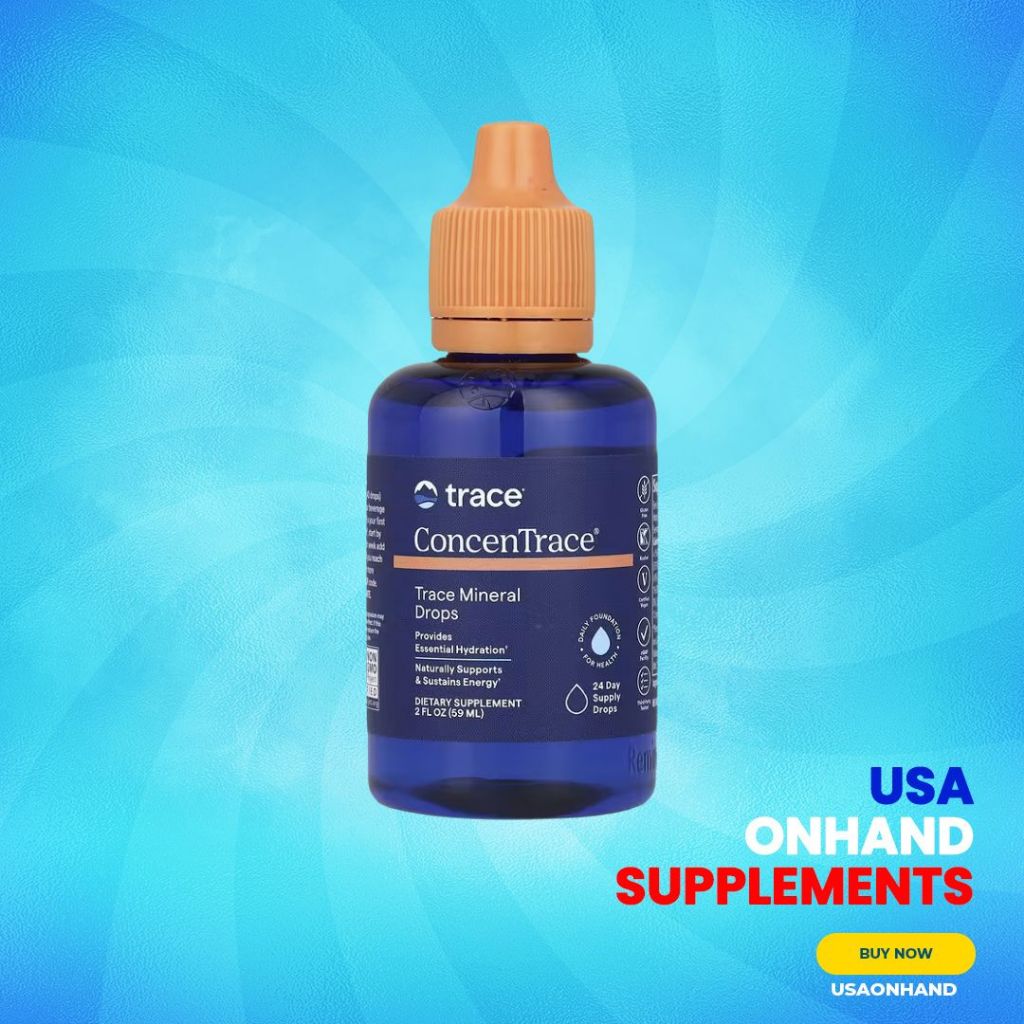 USA Onhand | Trace, ConcenTrace®, Trace Mineral Drops ( Daily Foundation for Health )