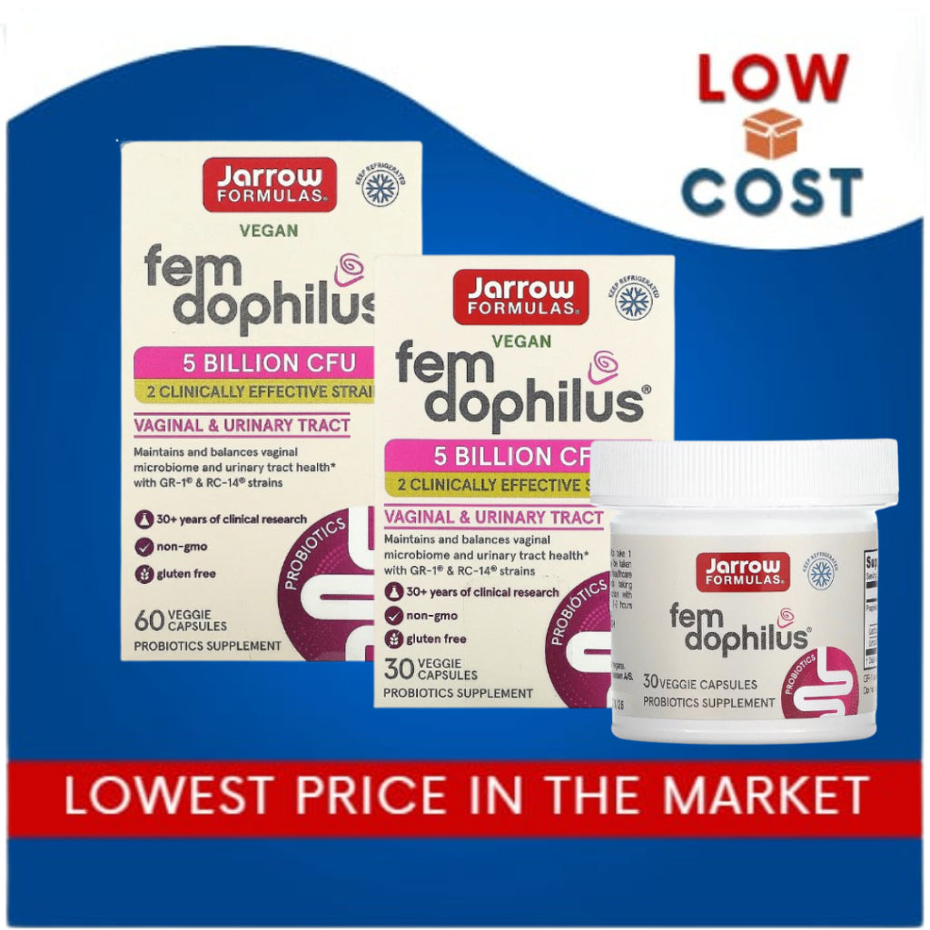 Low Cost PH | Women's Fem Dophilus, 30 Veggie Caps Vaginal/Urinary Tract Health For Women