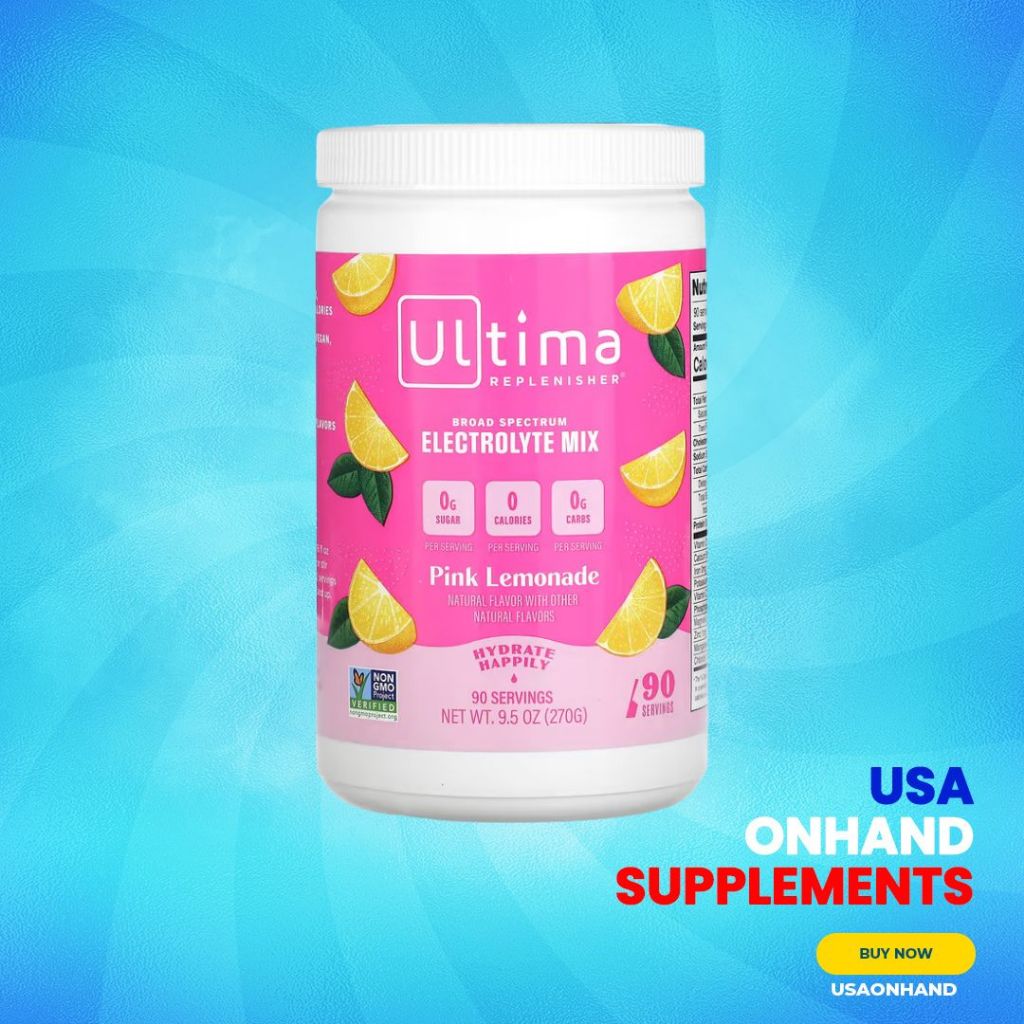 USA Onhand | Ultima Replenisher, Electrolyte Mix ( Great For Hydration & Digestive Issues )