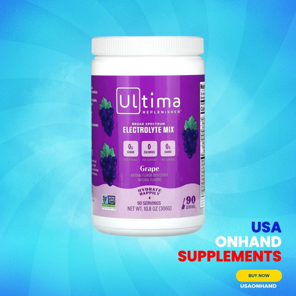 USA Onhand | Ultima Replenisher, Electrolyte Mix ( Great For Hydration & Digestive Issues )
