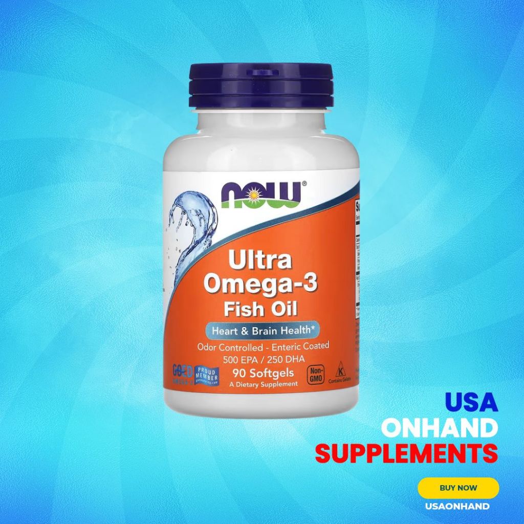 USA Onhand | Now Foods, Super Omega 3 Fish Oil ( Heart Health )