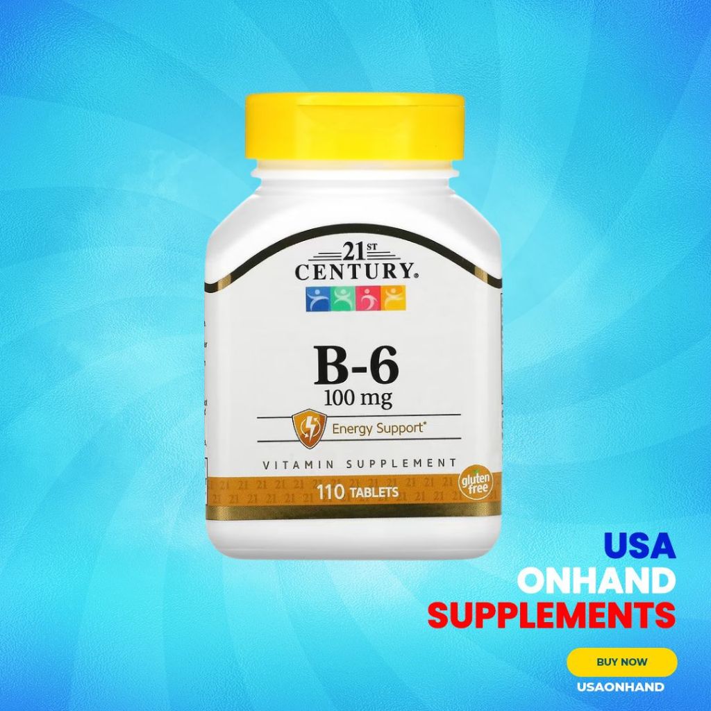 USA Onhand | 21st Century, B-6 & B-12 ( Energy Support )