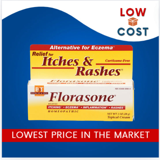 LowCost PH| Boericke & Tafel, Florasone Topical Cream, (28 g)