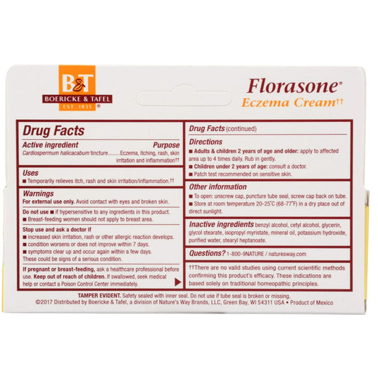 LowCost PH| Boericke & Tafel, Florasone Topical Cream, (28 g)