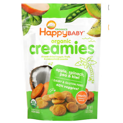 Little Sunshine | Happy Family Organics, Organic Greek Yogis, Blueberry & Purple Carrot, Strawberry