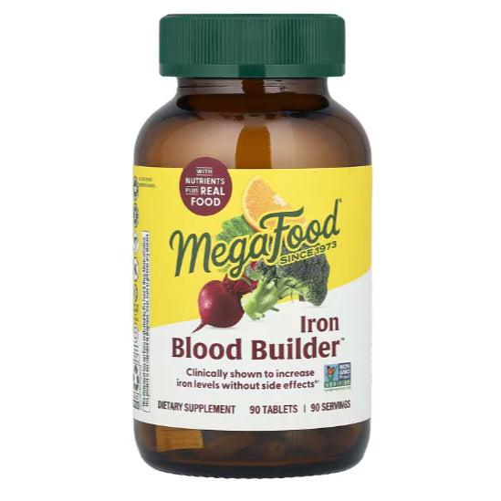 LittleSunshine | MegaFood, Iron Blood Builder, Tablets & Minis, With Nutrients Plus Real Food