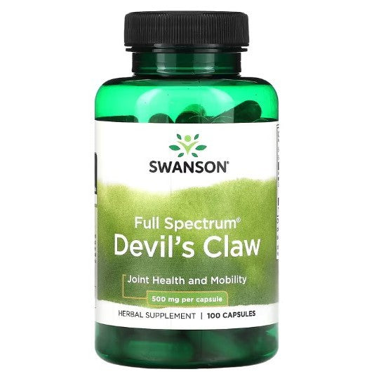 Swanson Ph | Swanson, Full Spectrum Cat's Claw, Devil's Claw, Joint Health, Mobility & Immune Health