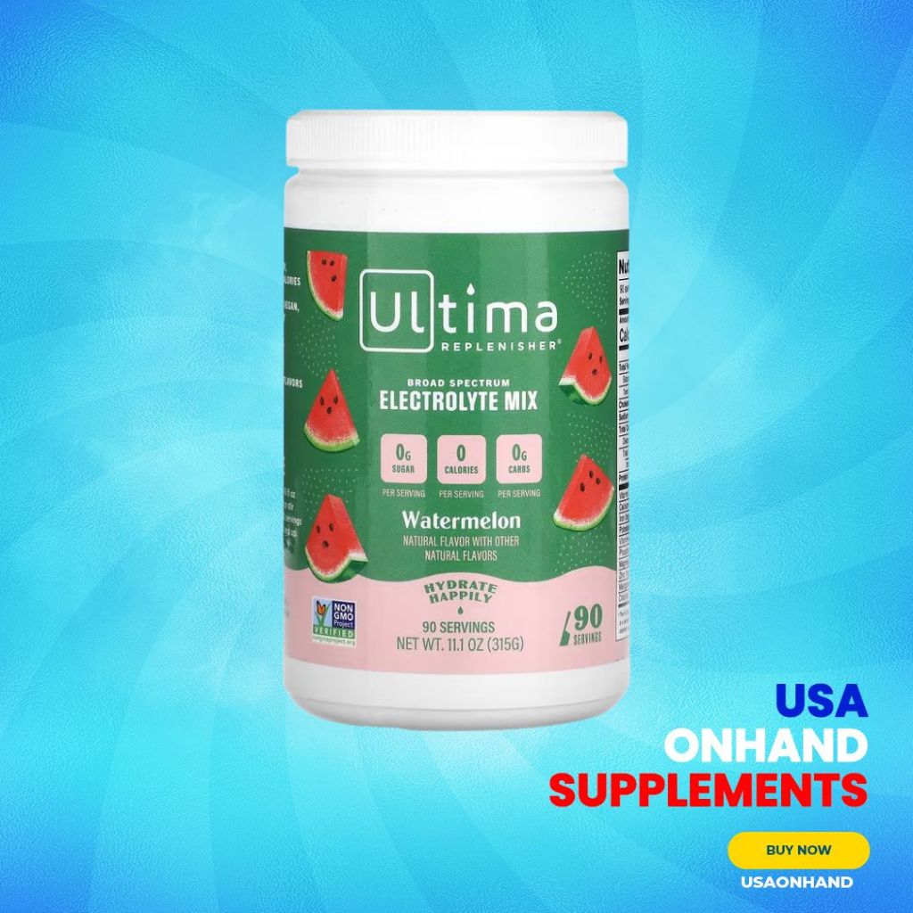 USA Onhand | Ultima Replenisher, Electrolyte Mix ( Great For Hydration & Digestive Issues )