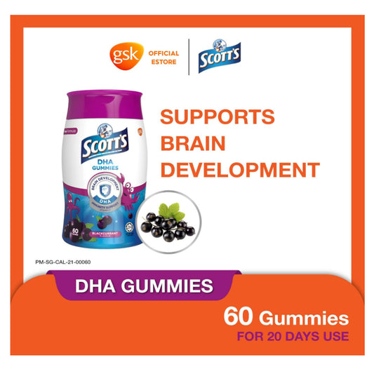 LowCost PH| Scott's DHA Gummies Strawberry Flavor 60 gummies| Kids brain development