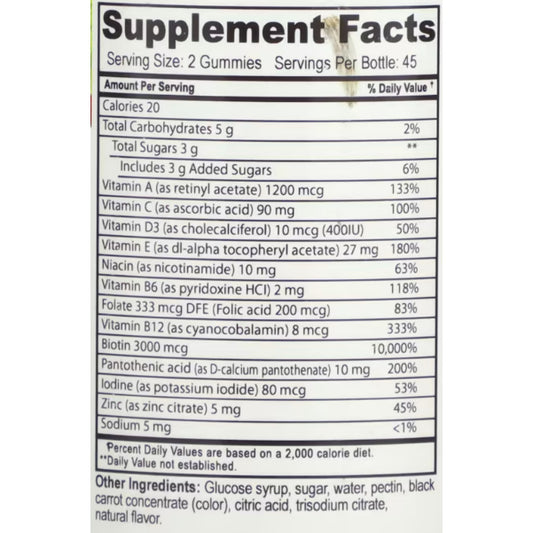 LowCost PH| Doctor's Finest, Multi Vitamin for Teens, Raspberry, 90 Gummies
