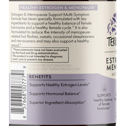 LowCost PH| Terra Origin, Healthy Estrogen & Menopause, 60 Capsules