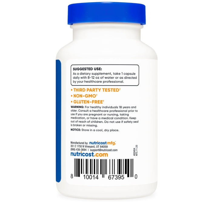 LowCost PH| Nutricost, Passion Flower Extract, 1,500 mg, 120 Capsules