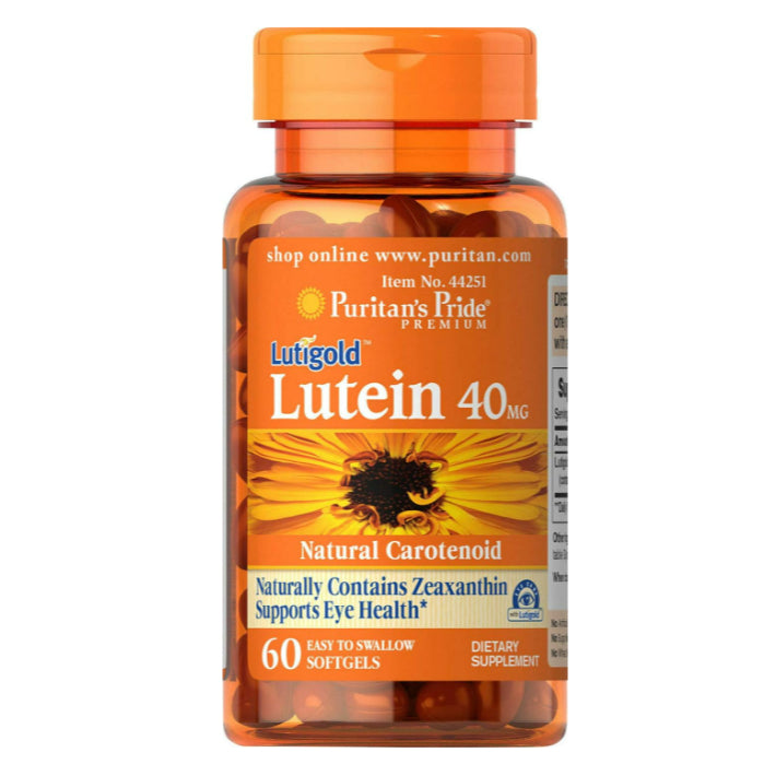 LowCost PH| Puritan's Pride Lutein 40mg With Zeaxanthin, Supports Eye Health, 60 Count