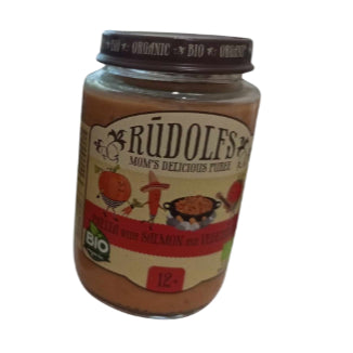 LittleSunshine | Rudolfs Organic Vegetable, Chicken, Apple, Beef Puree 6+ Months Stage 1, Stage 2 8+