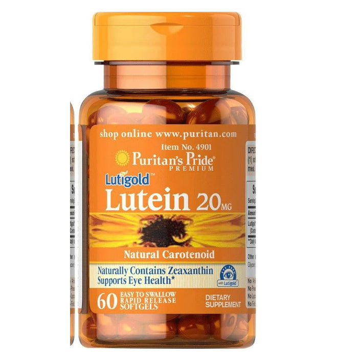 LowCost PH| Puritan's Pride Lutein 40mg With Zeaxanthin, Supports Eye Health, 60 Count