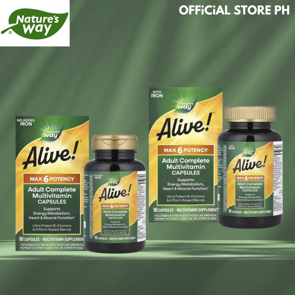 Nature's Way, Alive!® Max6 Potency Multivitamin