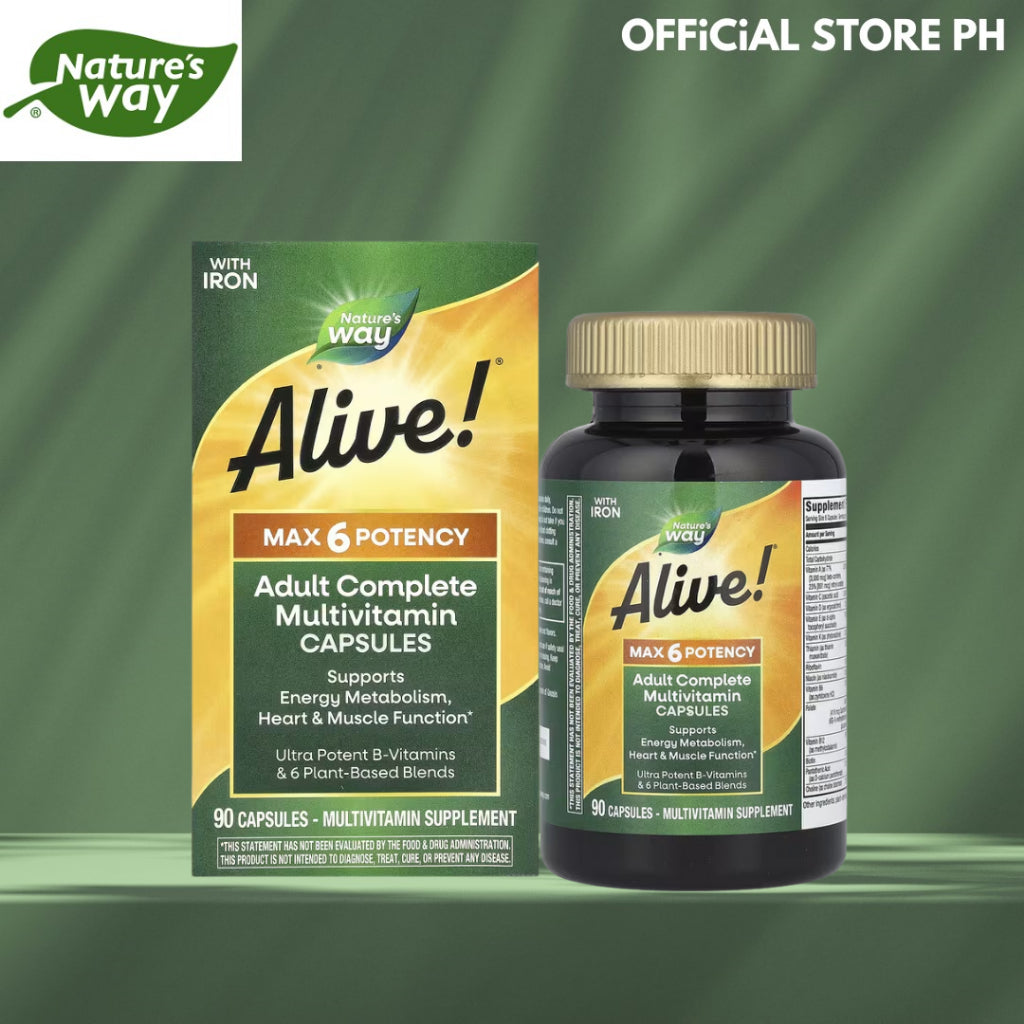 Nature's Way, Alive!® Max6 Potency Multivitamin