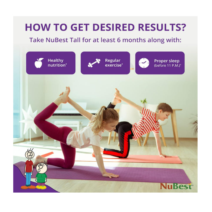 LowCost PH| NuBest Tall Support Bone Strength, Immunity Stronger Bone ,Calcium, Collagen Kid Ages 5+