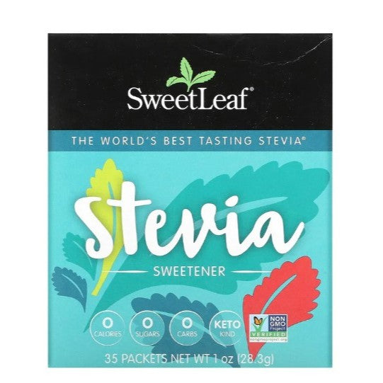 LowCostPh | Sweetleaf Sweetener 35 Packets 1 Packet = Sweetness of 2 Tsp. of Sugar, Keto Kind