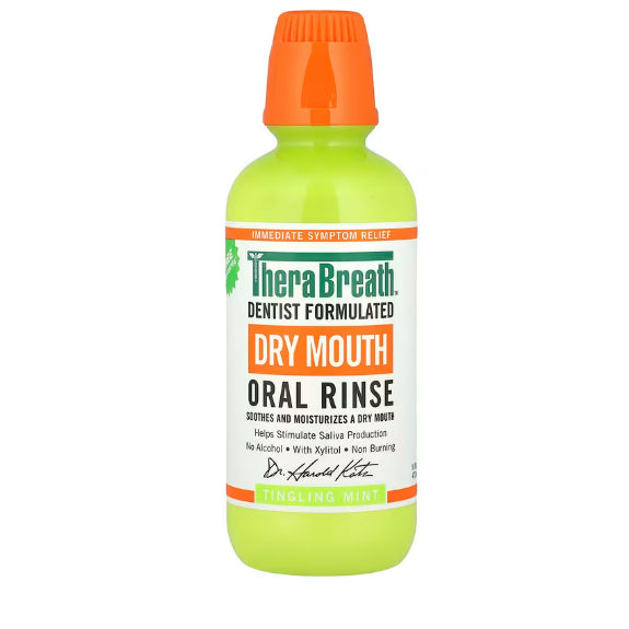 LowCostPh | TheraBreath, Dry Mouth, Mandarin Mint, & Tart Berry, 100 Lozenges| Oral Rinse | Tongue C