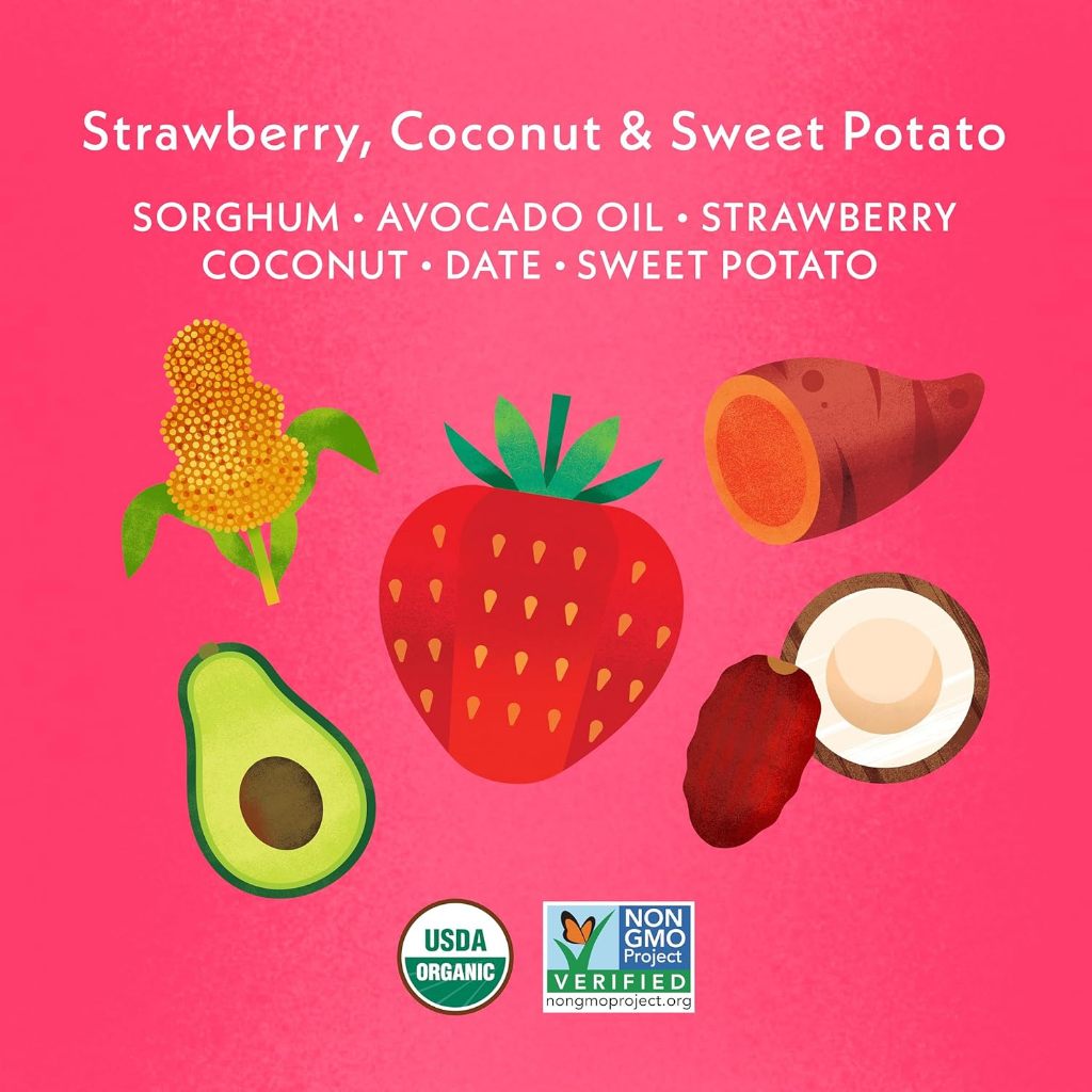Little Sunshine | Happy Baby, Superfood Puffs Once Upon A Farm, Organic Fruit & Veggie Puffs,
