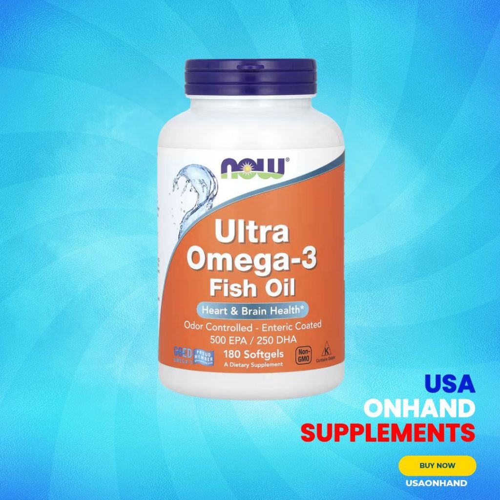 USA Onhand | Now Foods, Super Omega 3 Fish Oil ( Heart Health )