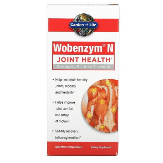 LowCost PH| Garden of Life Joint Support Supplement - Wobenzym N Systemic Enzymes, 200 Tablets