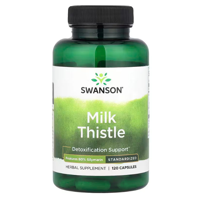 Swanson Ph | Swanson Milk Thistle Dandelion & Yellow Dock, Combination, Full Spectrum, Detox Support