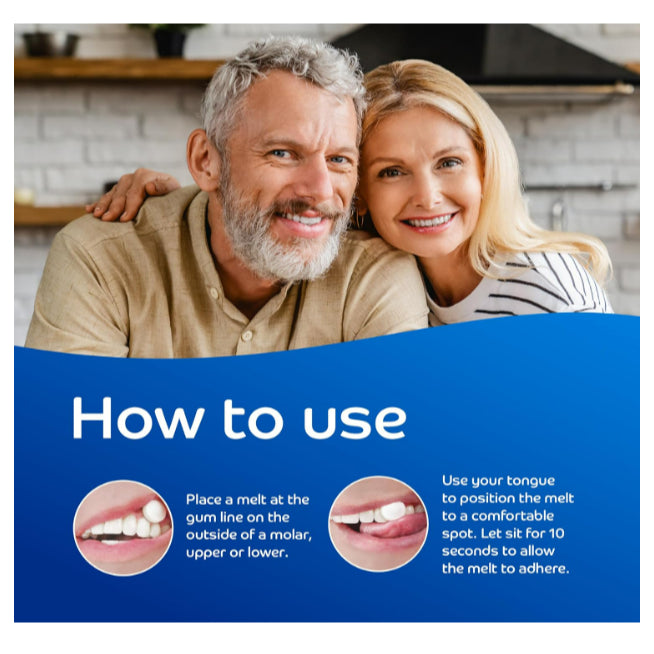 USAOnhand| OraCoat, XyliMelts® Dry Mouth, Slightly-Sweet, 40 Melts Freshens Breath