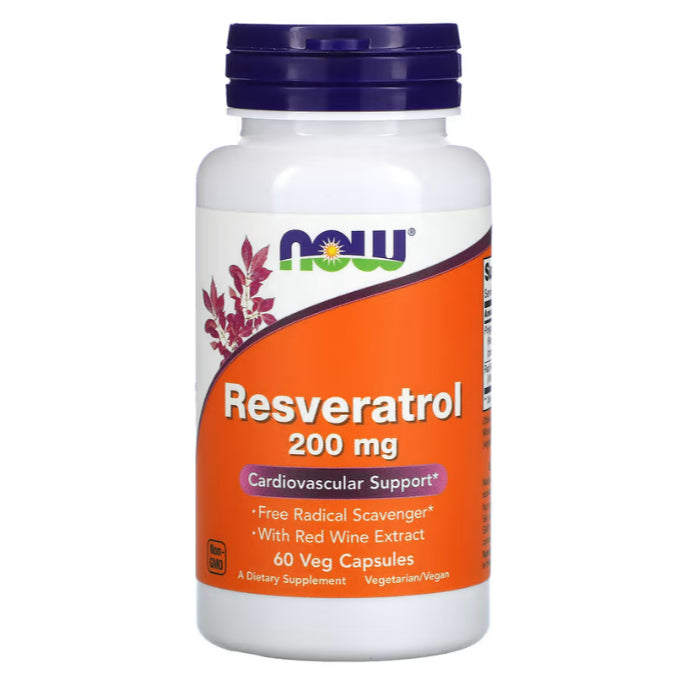 LowCostPh | NOW Foods, Resveratrol, Extra Strength Resveratrol, 350 mg, 60 Veg Capsules