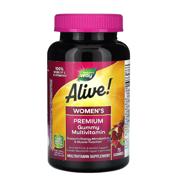 USA Onhand | Nature's Way, Alive! Max3 Potency, Men's and Women's Daily Multivitamin, No Added Iron