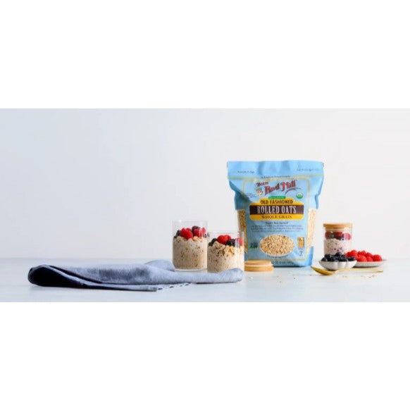 LowCostPh | Bob's Red Mill Organic Old Fashioned Rolled Oats 907g, Non GMO Project Verified