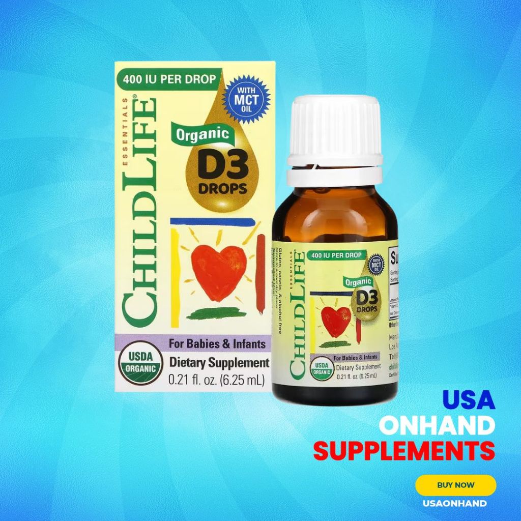 USA Onhand | ChildLife Essentials Vitamin D3 ( Bone, Joint & Cartilage )