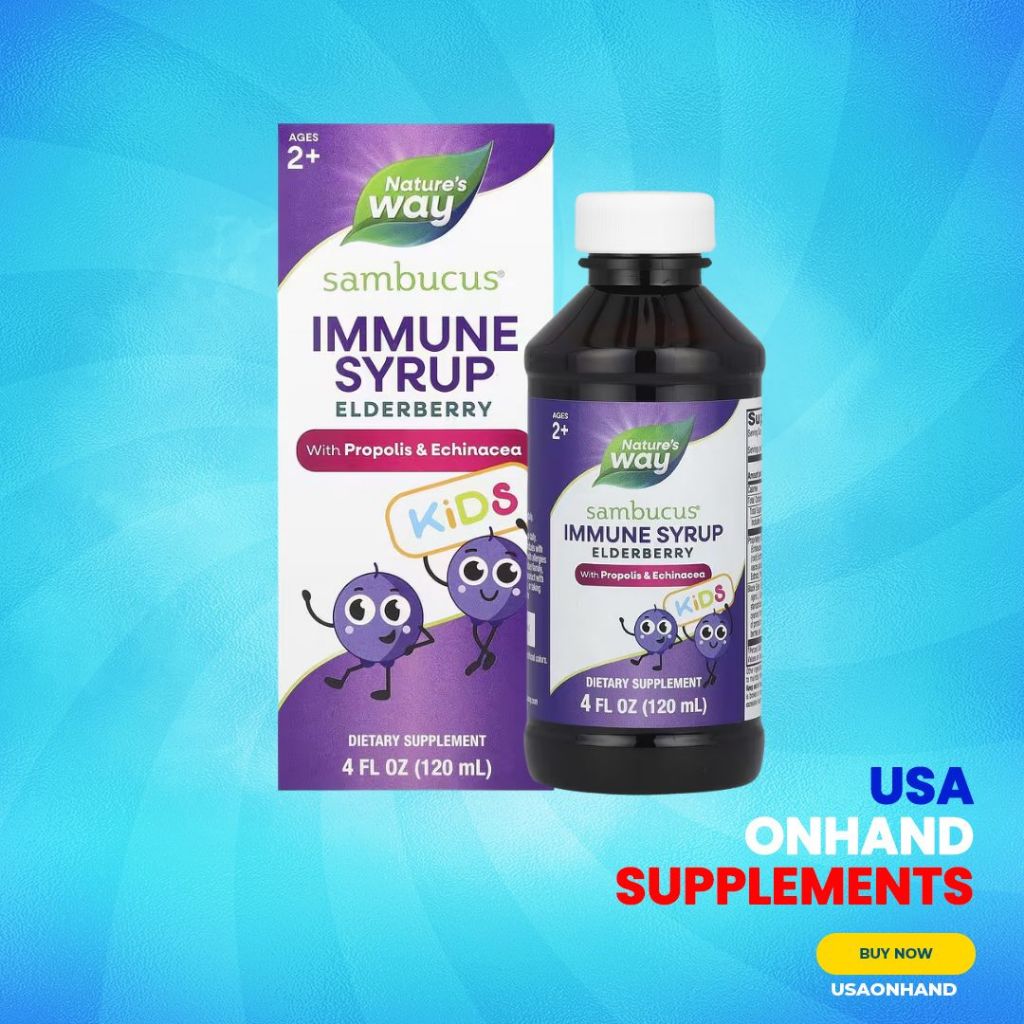 USA Onhand | Nature's Way, Sambucus for Kids & Adult