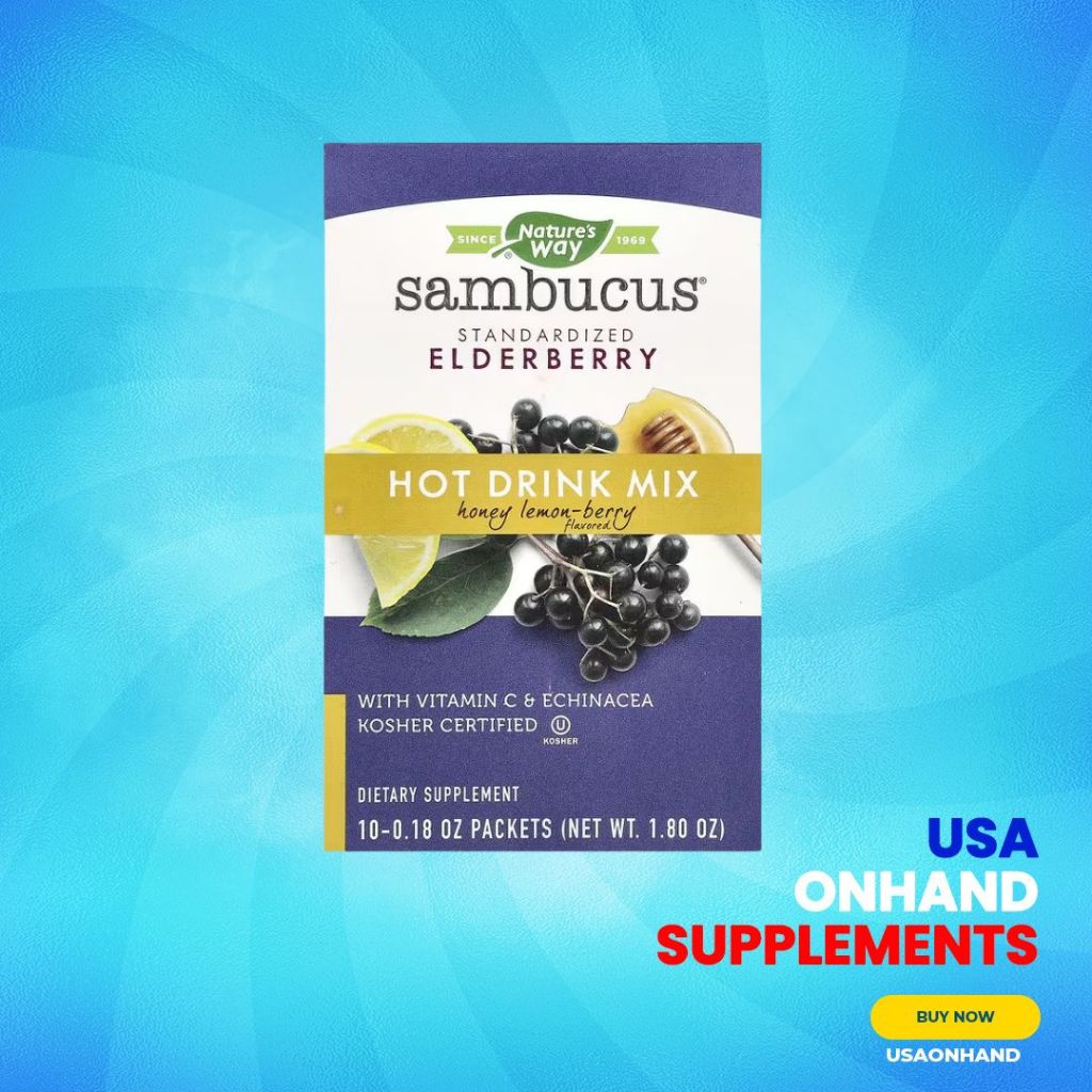 USA Onhand | Nature's Way, Sambucus for Kids & Adult