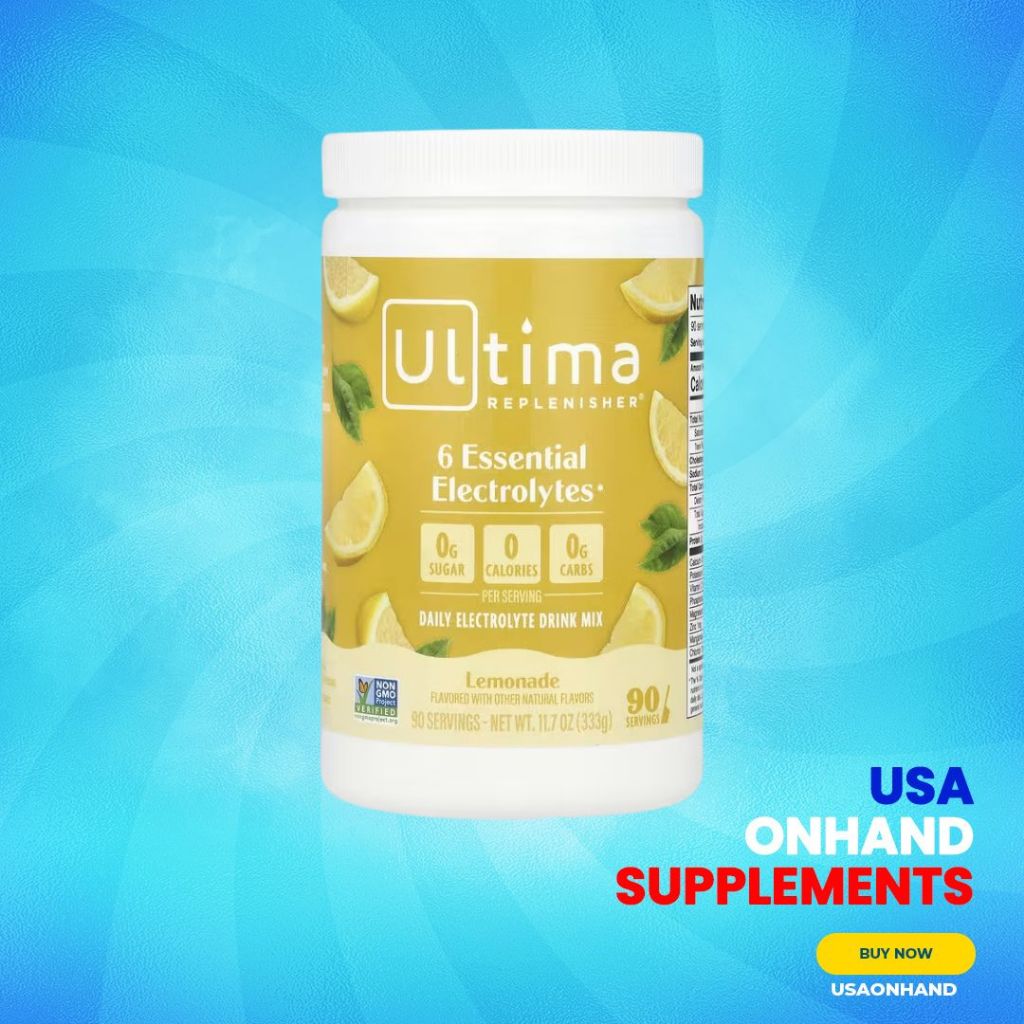 USA Onhand | Ultima Replenisher, Electrolyte Mix ( Great For Hydration & Digestive Issues )