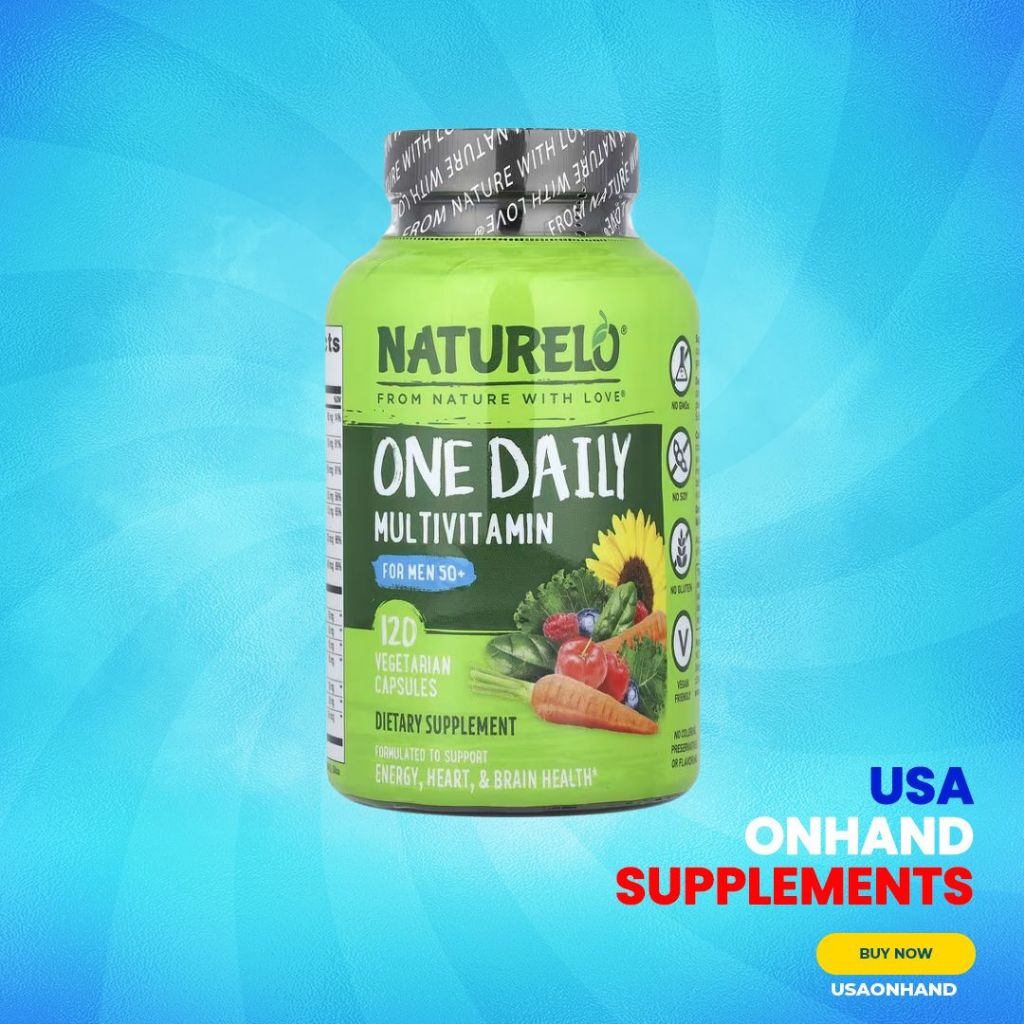 USA Onhand | Naturelo One Daily Multivitamin for Men & Women ( Support Energy & Immune Health )