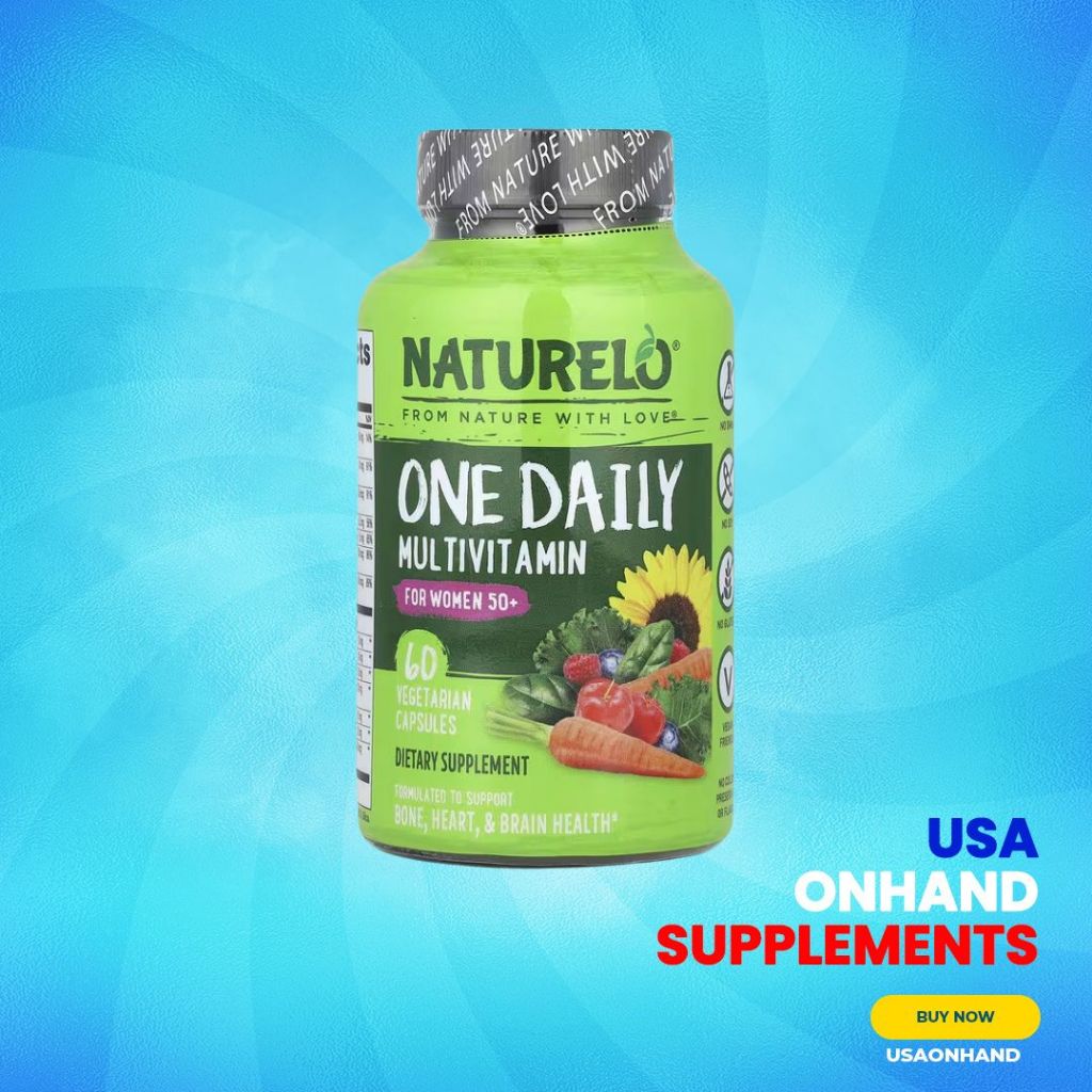 USA Onhand | Naturelo One Daily Multivitamin for Men & Women ( Support Energy & Immune Health )