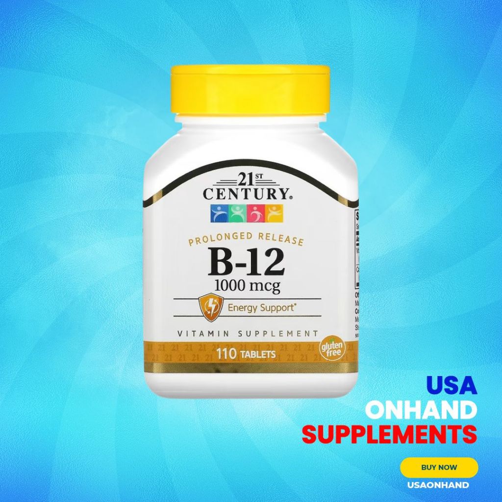 USA Onhand | 21st Century, B-6 & B-12 ( Energy Support )