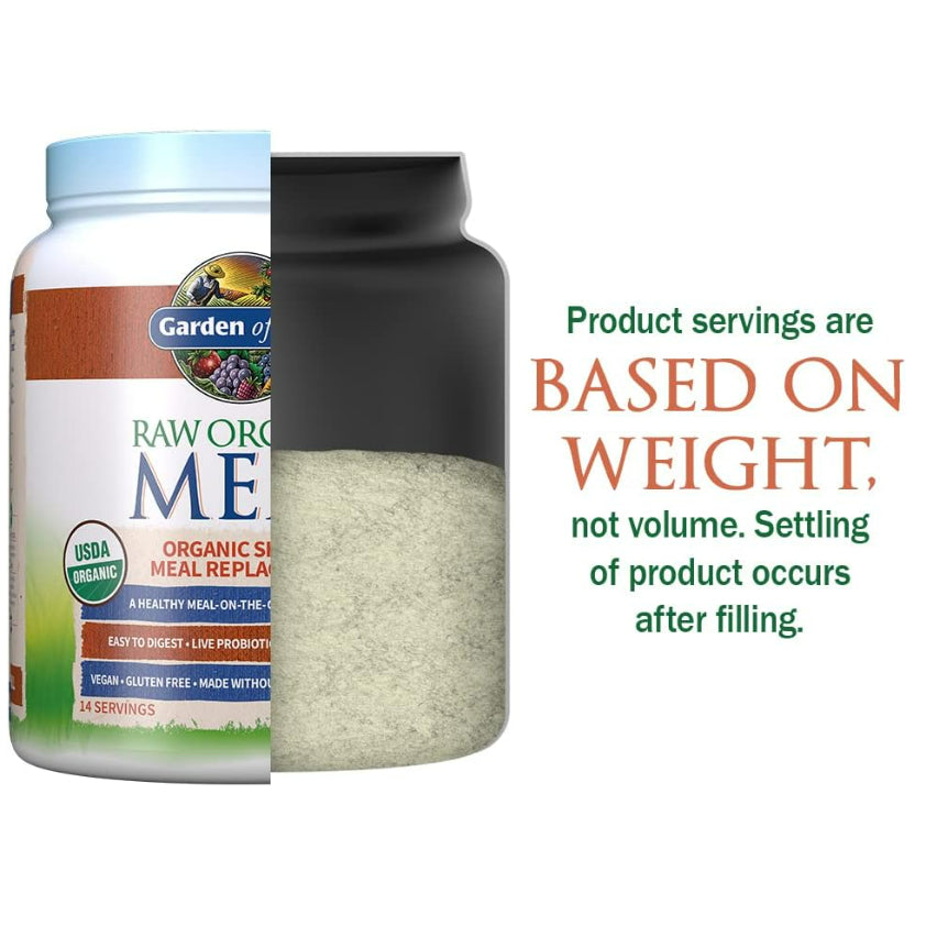 LowCost PH| Garden of Life, RAW Organic Meal, Shake & Meal Replacement, Vanilla Plant-Base Protein