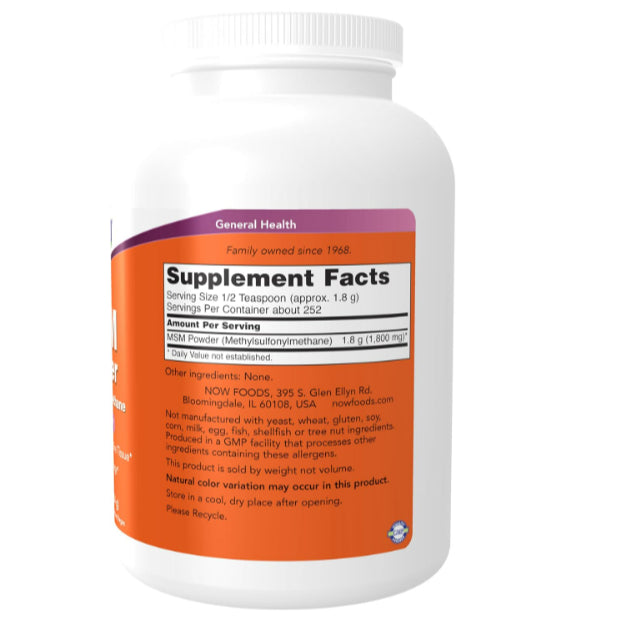 LowCost PH| NOW Foods, MSM Powder, 1 lb (454 g) (Methylsulfonylmethane) Supports Healthy Cartilage