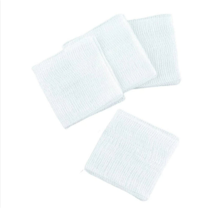 Mediplast Sterilized Gauze Pad 12 ply Woven Wound Dressing | Syringe & Feeding Tube | Toilet Cover