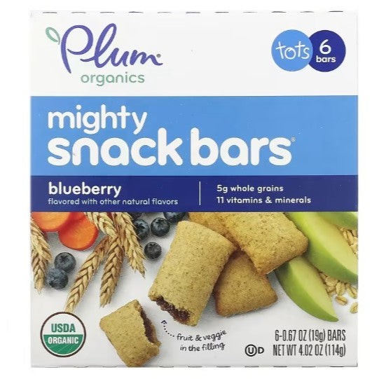 LittleSunshine | Plum Organics, Mighty Snack Bars, Tots, Strawberry, Pumpkin Banana, Blueberry