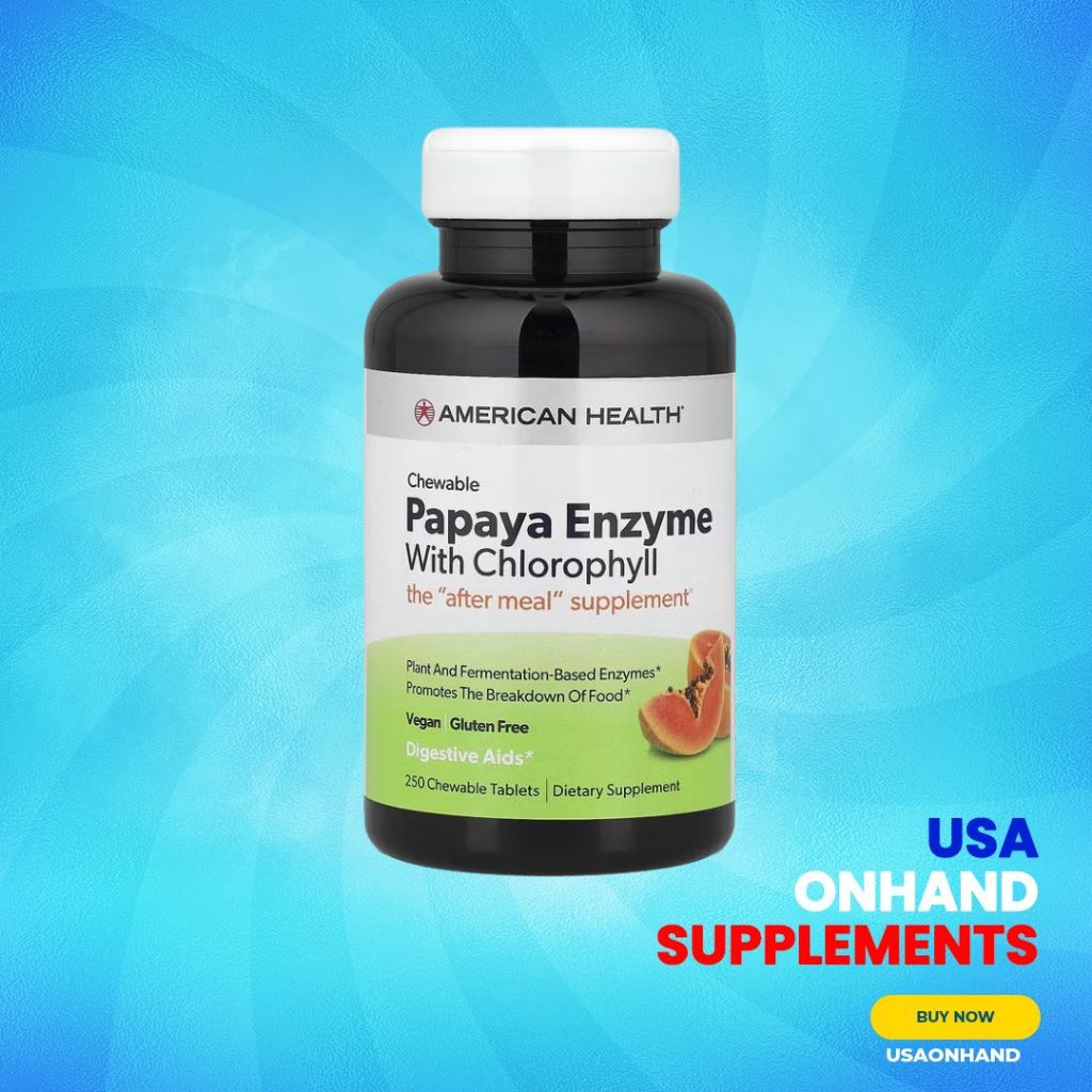 USA Onhand | American Health Papaya Enzyme ( Digestive Support )